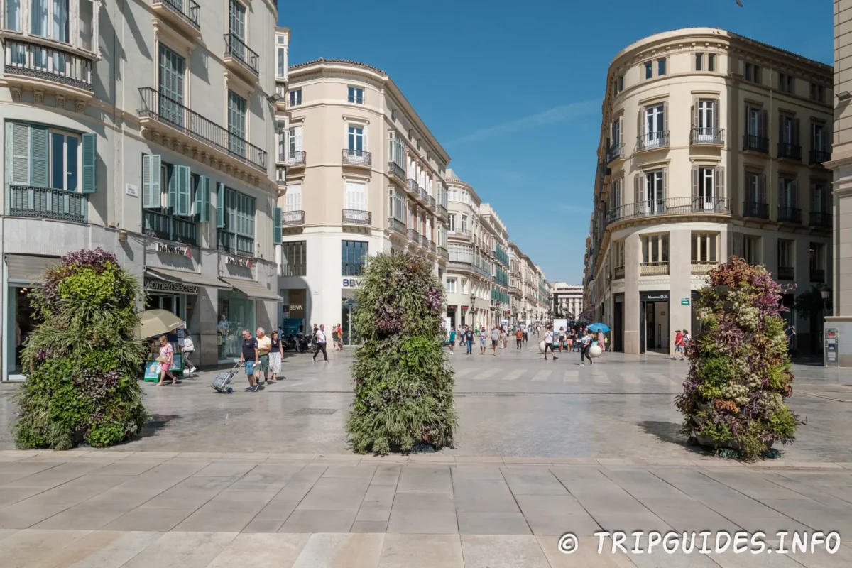 Calle Marqués de Larios – главная улица Малаги