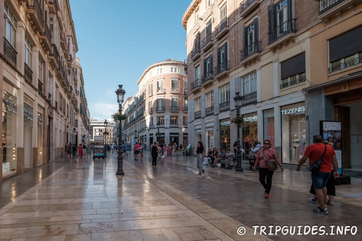 Calle Marqués de Larios – главная улица Малаги