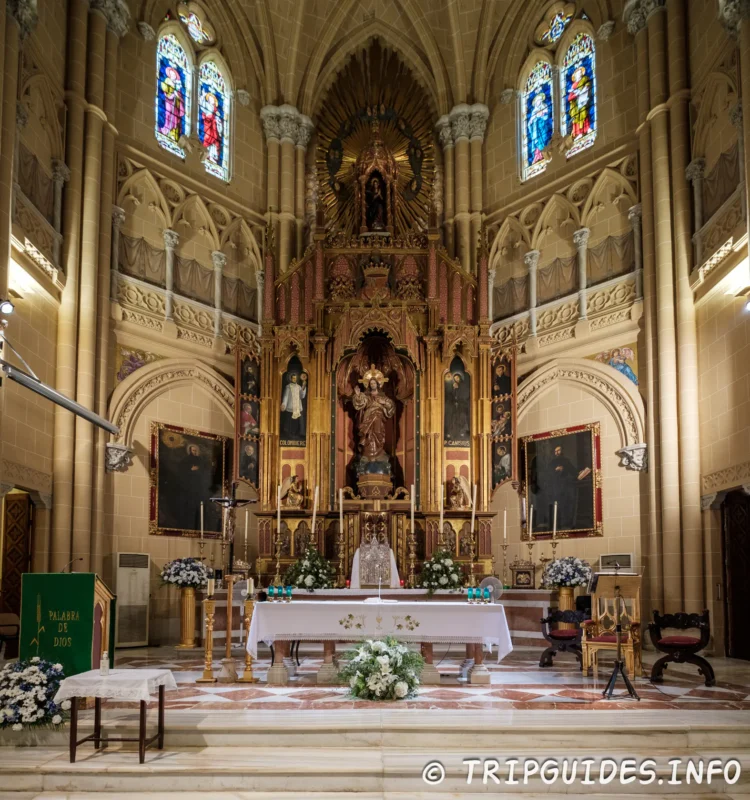 Церковь Святого Сердца или Саградо Корасон (Iglesia del Sagrado Corazón) в Малаге