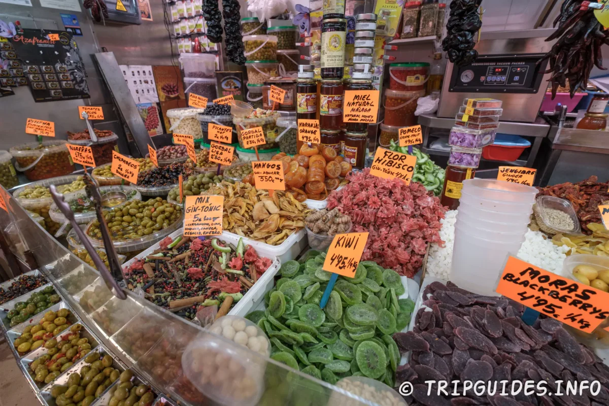 Центральный рынок Атарасанас (Mercado Central de Atarazanas) - в Малаге