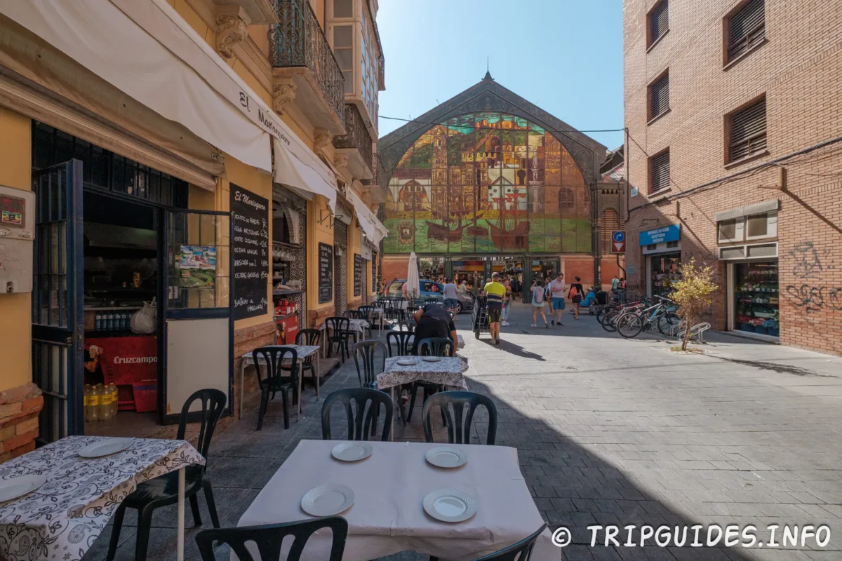 Центральный рынок Атарасанас (Mercado Central de Atarazanas) - в Малаге