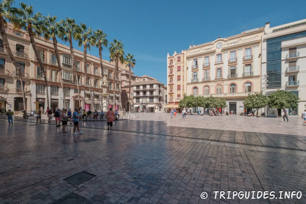 Площадь Конституции (Plaza de la Constitución) - Малага