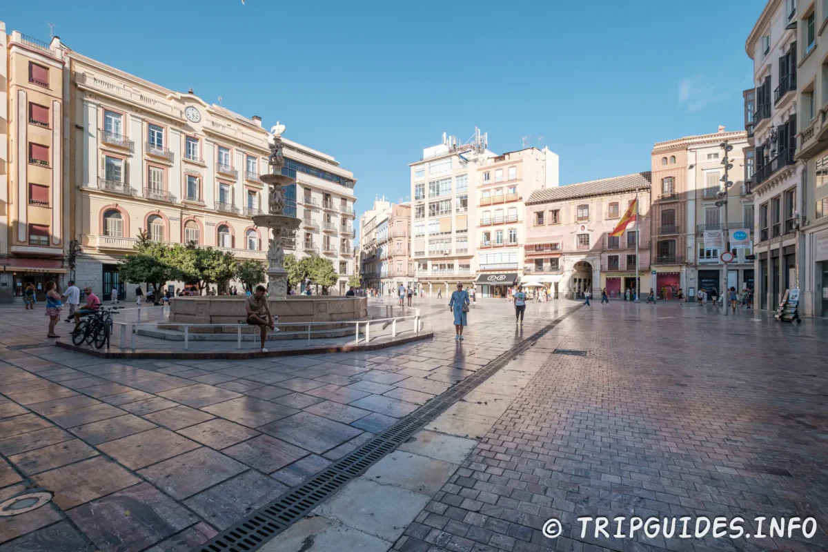 Площадь Конституции (Plaza de la Constitución) - Малага