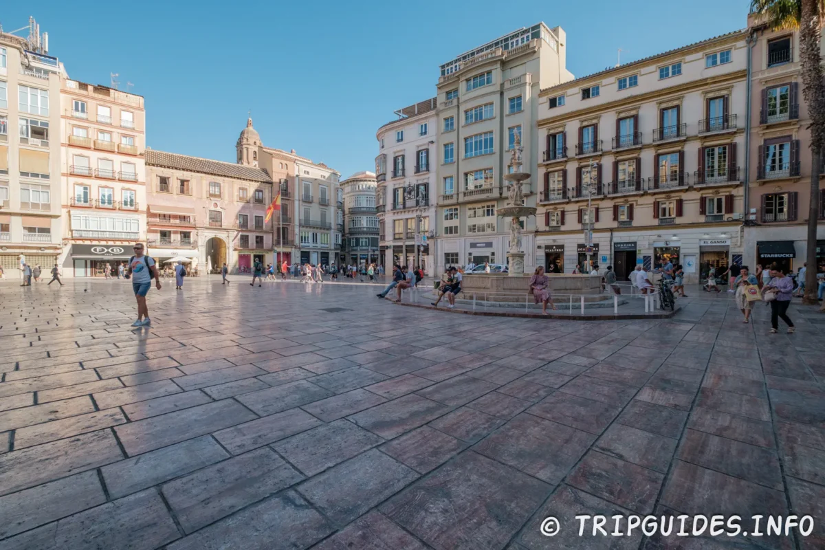 Площадь Конституции (Plaza de la Constitución) - Малага