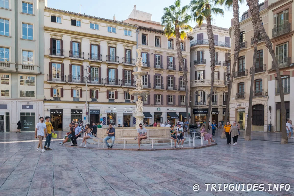 Площадь Конституции (Plaza de la Constitución) - Малага