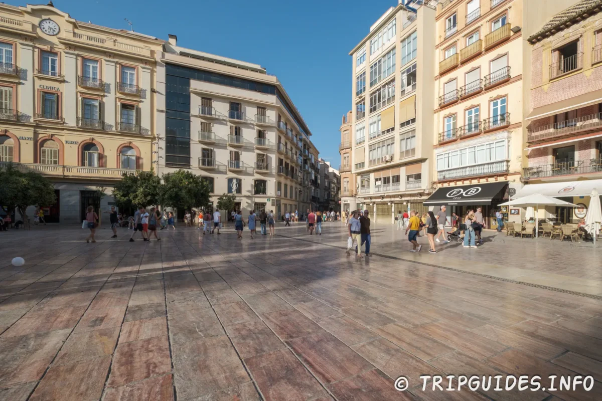 Площадь Конституции (Plaza de la Constitución) - Малага