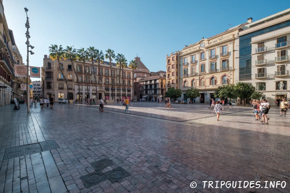 Площадь Конституции (Plaza de la Constitución) - Малага