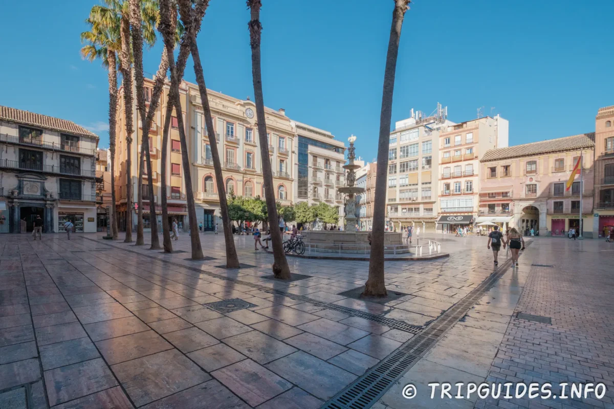 Площадь Конституции (Plaza de la Constitución) - Малага