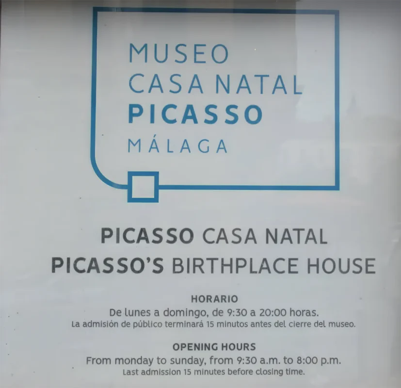 Picasso Malaga 20 827x800 - Пикассо в Малаге: музей и дом-музей великого художника