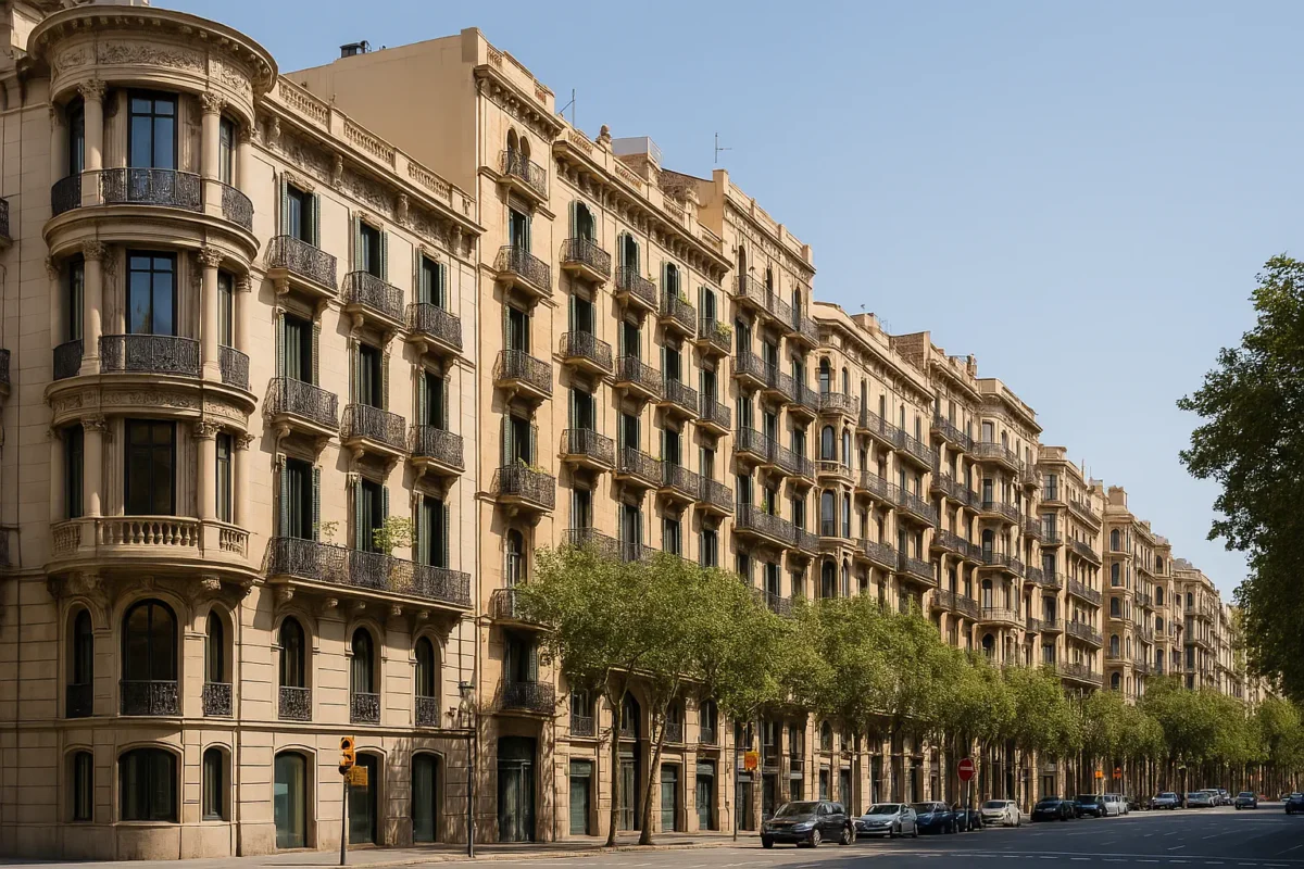 Архитектурные особенности - Эшампле (Eixample) - район в Барселоне