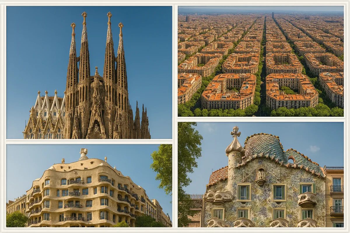 Главные достопримечательности - Эшампле (Eixample) - район в Барселоне