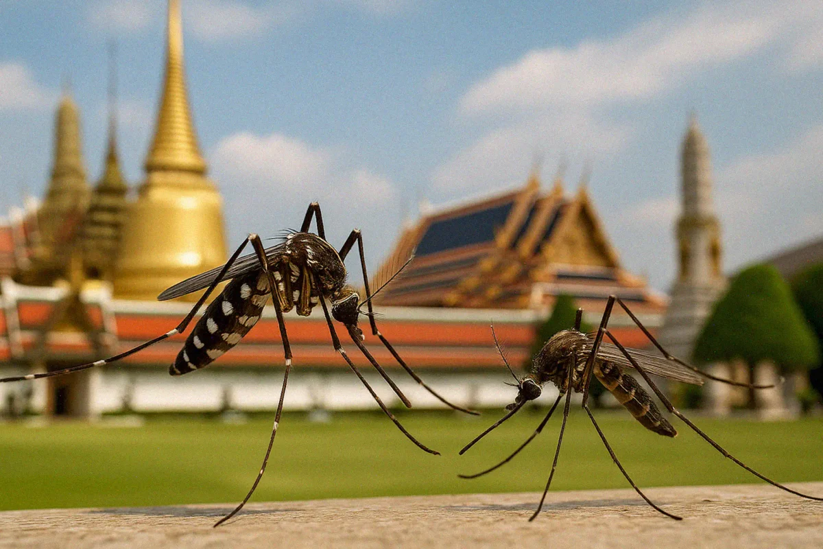 Опасные животные и насекомые Таиланда: Комары (Aedes aegypti, Anopheles)