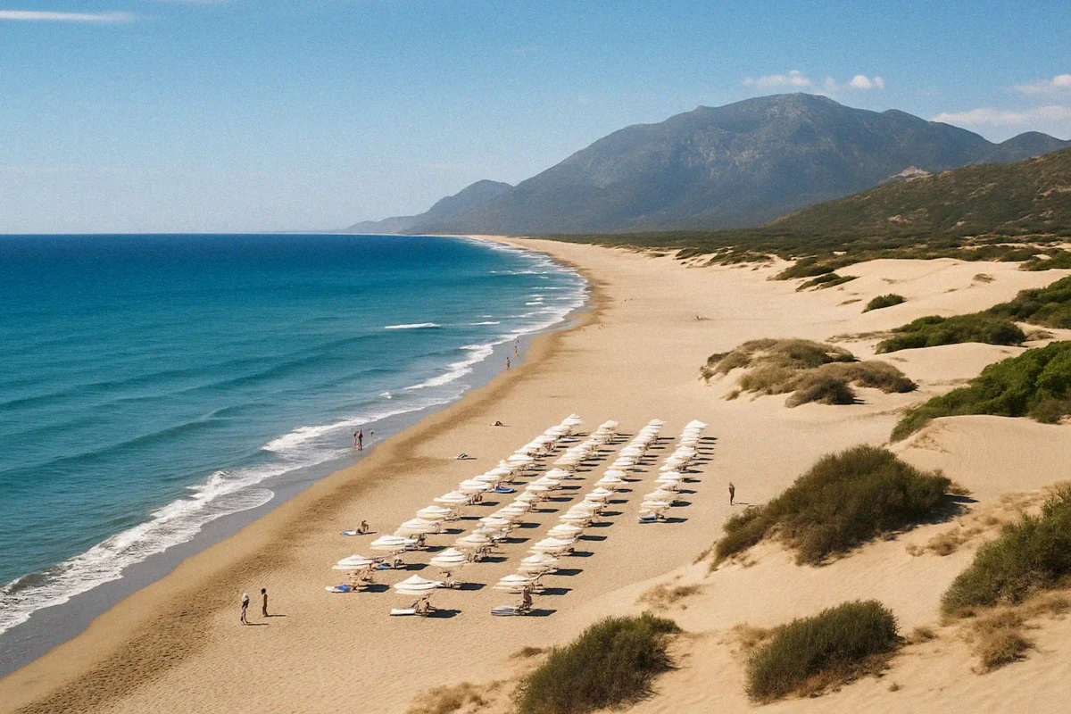 Пляж Патара (Патара – Patara Plajı) в Турции