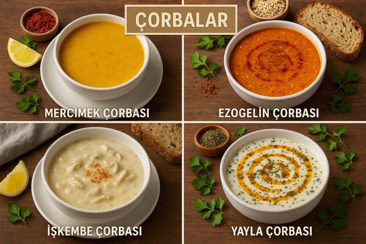Турецкие супы (Çorbalar)