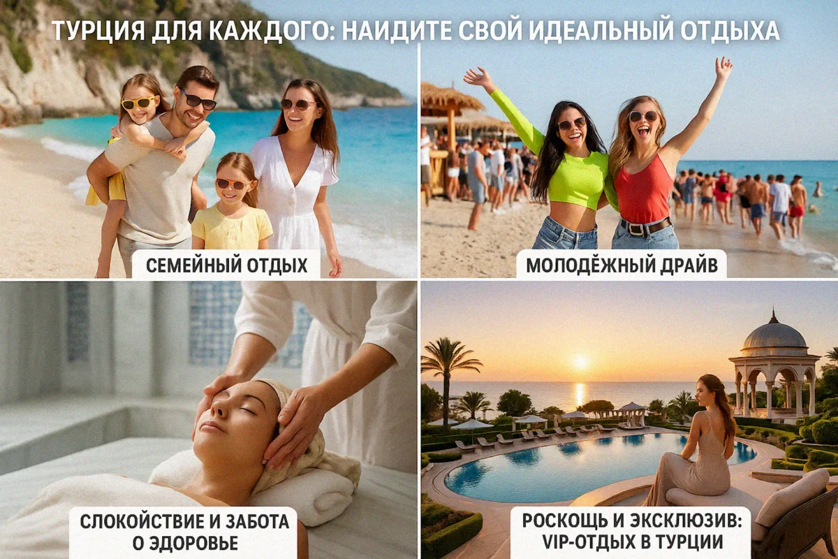 Турция для каждого: найдите свой идеальный формат отдыха - Зачем ехать в Турцию