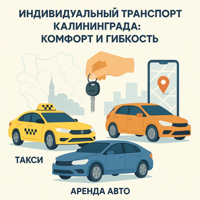 Индивидуальный транспорт в Калининграде: комфорт и гибкость