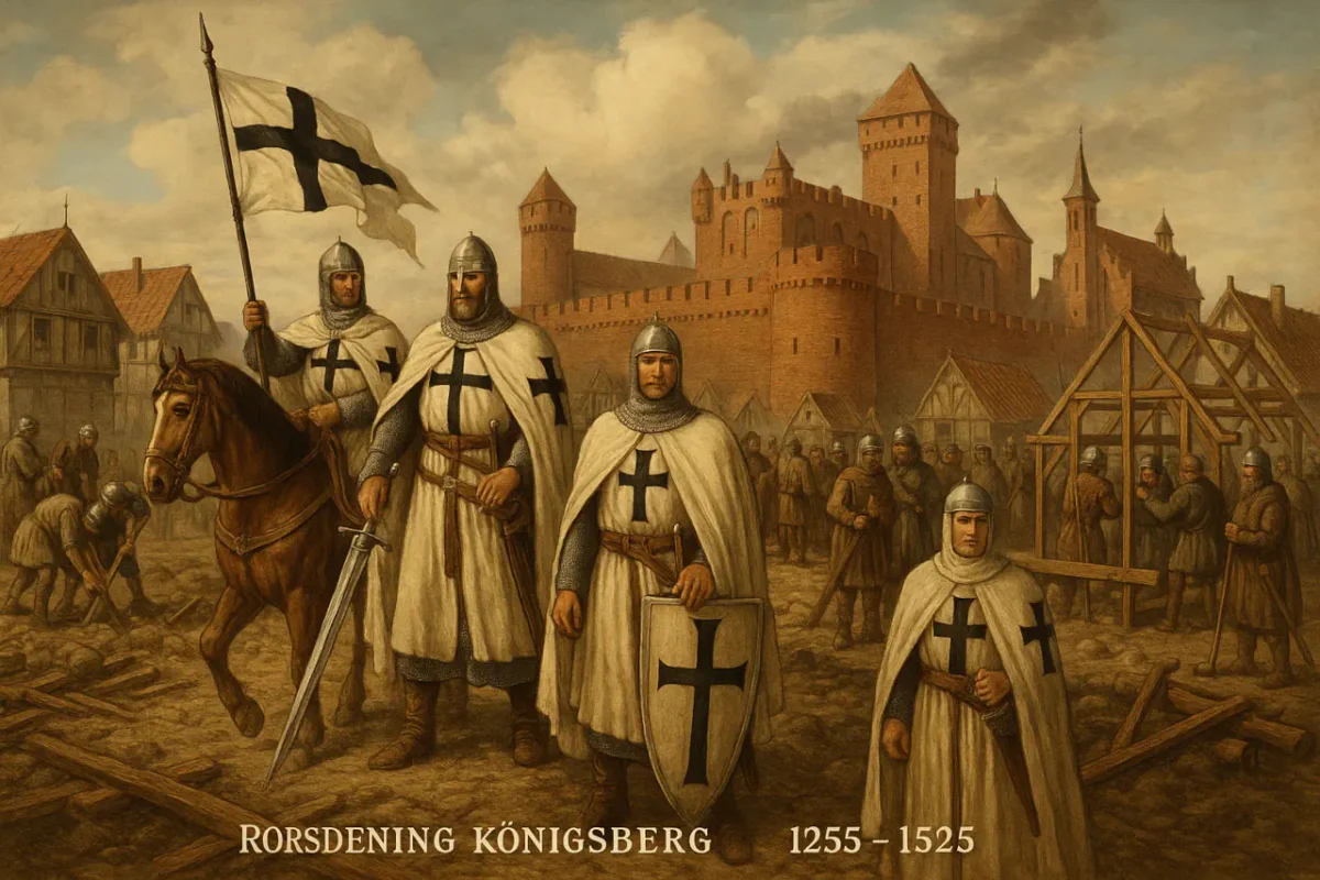 Тевтонский орден: рождение Кёнигсберга (1255-1525) - История Калининграда