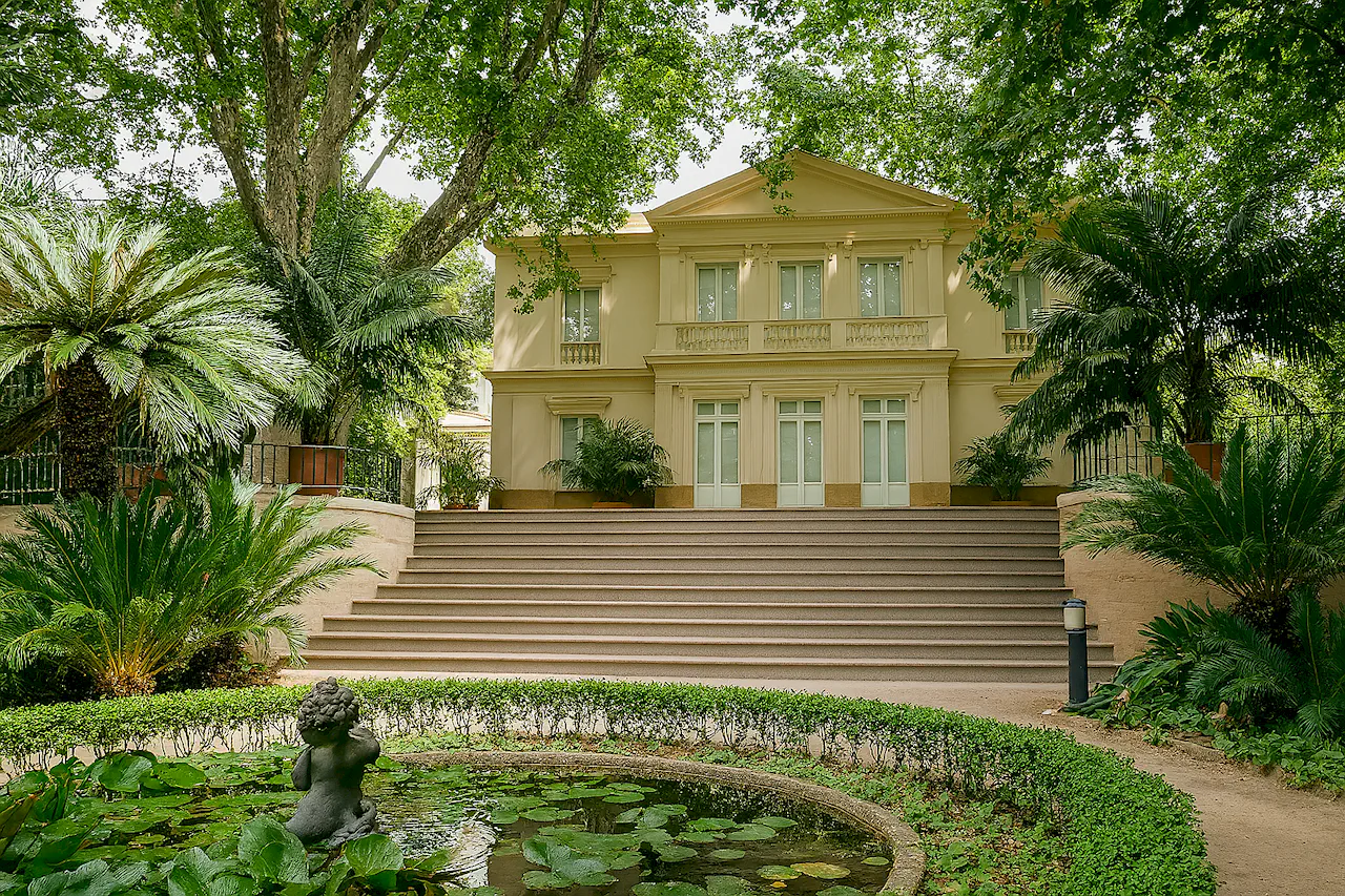 Дворцовый комплекс - Jardín Botánico Histórico La Concepción в Малаге
