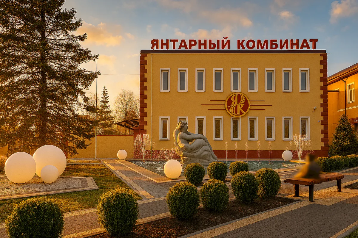 Янтарный комбинат - Отдых в Янтарном
