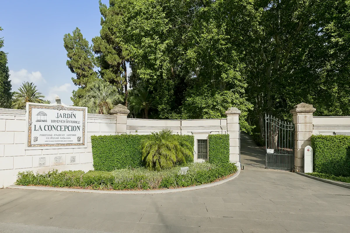 Jardín Botánico Histórico La Concepción в Малаге