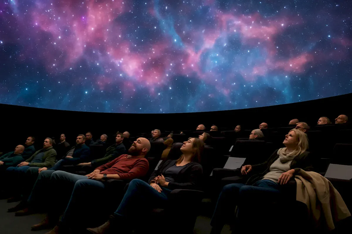 Цифровой планетарий - КосмоКайша в Барселоне (CosmoCaixa Barcelona)