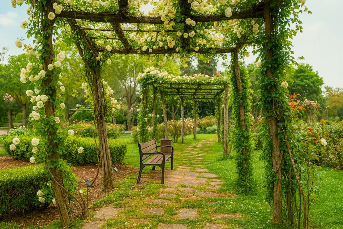Парк Сервантеса в Барселоне (Parc de Cervantes)