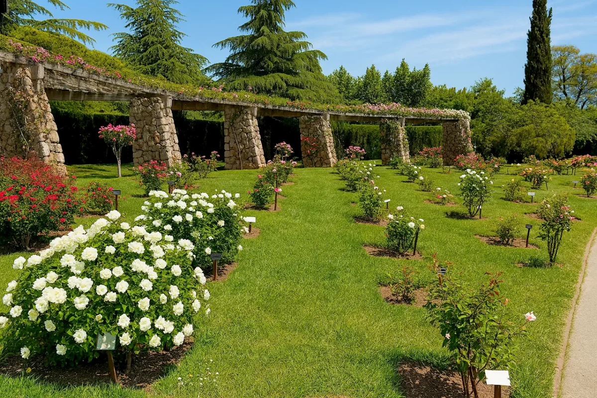 Парк Сервантеса в Барселоне (Parc de Cervantes)