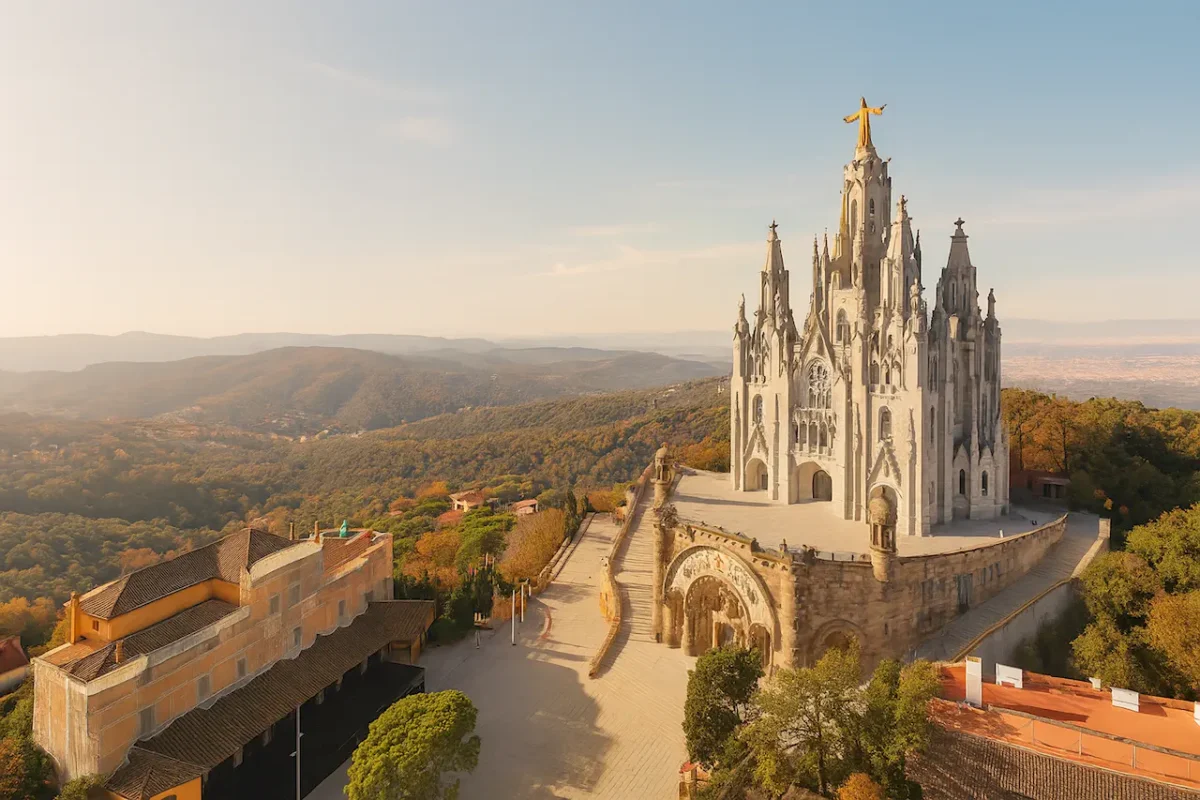 Храм Искупления Святого Сердца (Temple Expiatori del Sagrat Cor) - Тибидабо в Барселоне (Tibidabo)