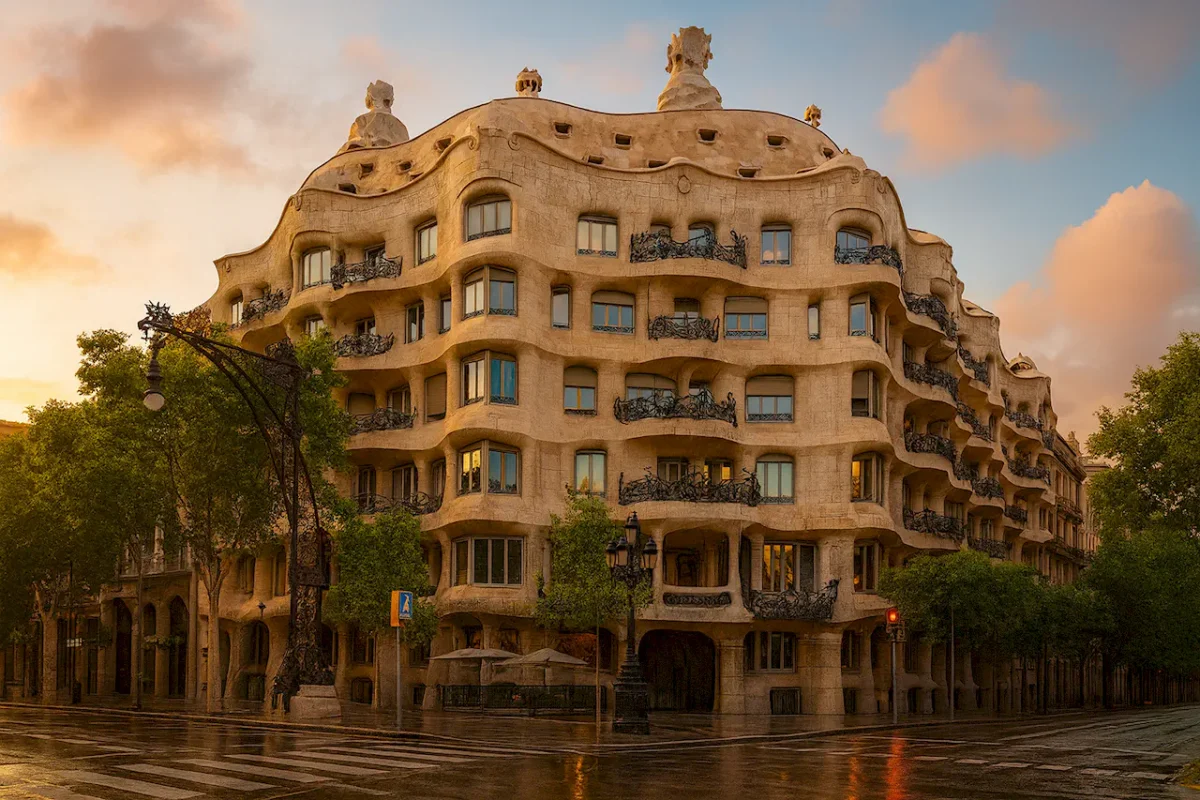 Дом Мила (Casa Milà) в Барселоне