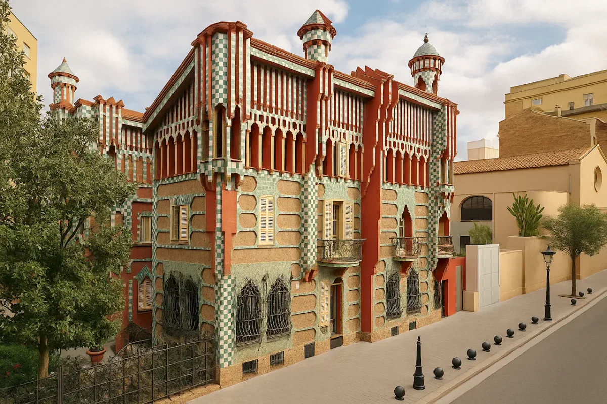 Дом Висенс (Casa Vicens) в Барселоне