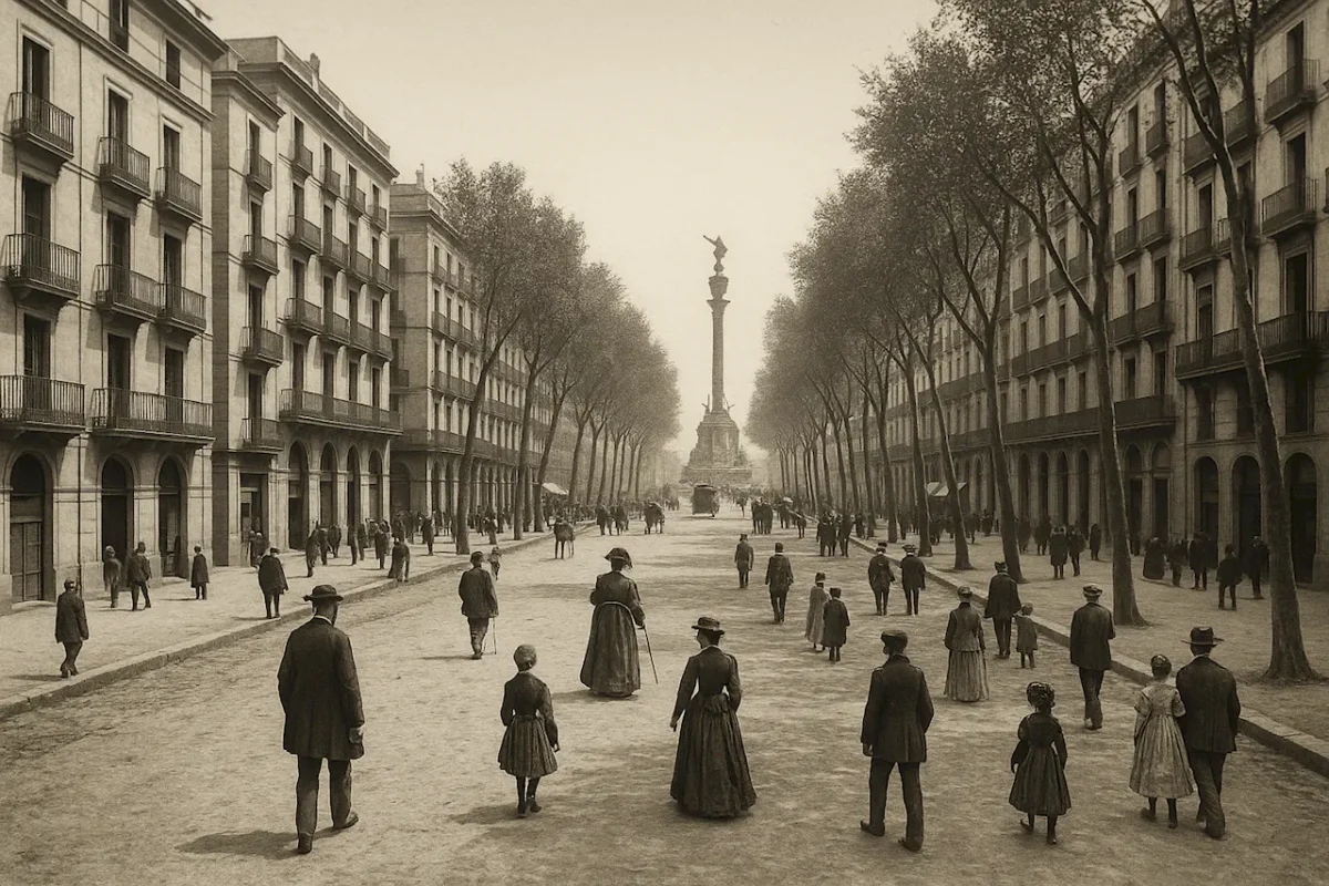 История Ла Рамбла (Las Ramblas) в Барселоне