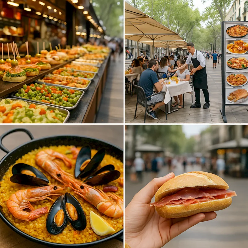 Гастрономические открытия: где и что есть на Ла Рамбла (Las Ramblas) в Барселоне