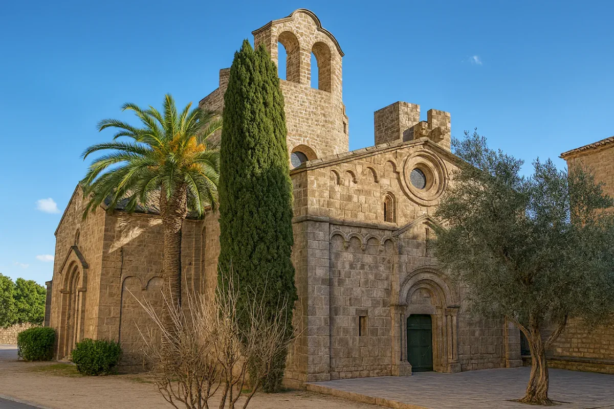 Монастырь Сант-Пау-дель-Камп (Antiguo monasterio de San Pau del Campo) в Берселоне