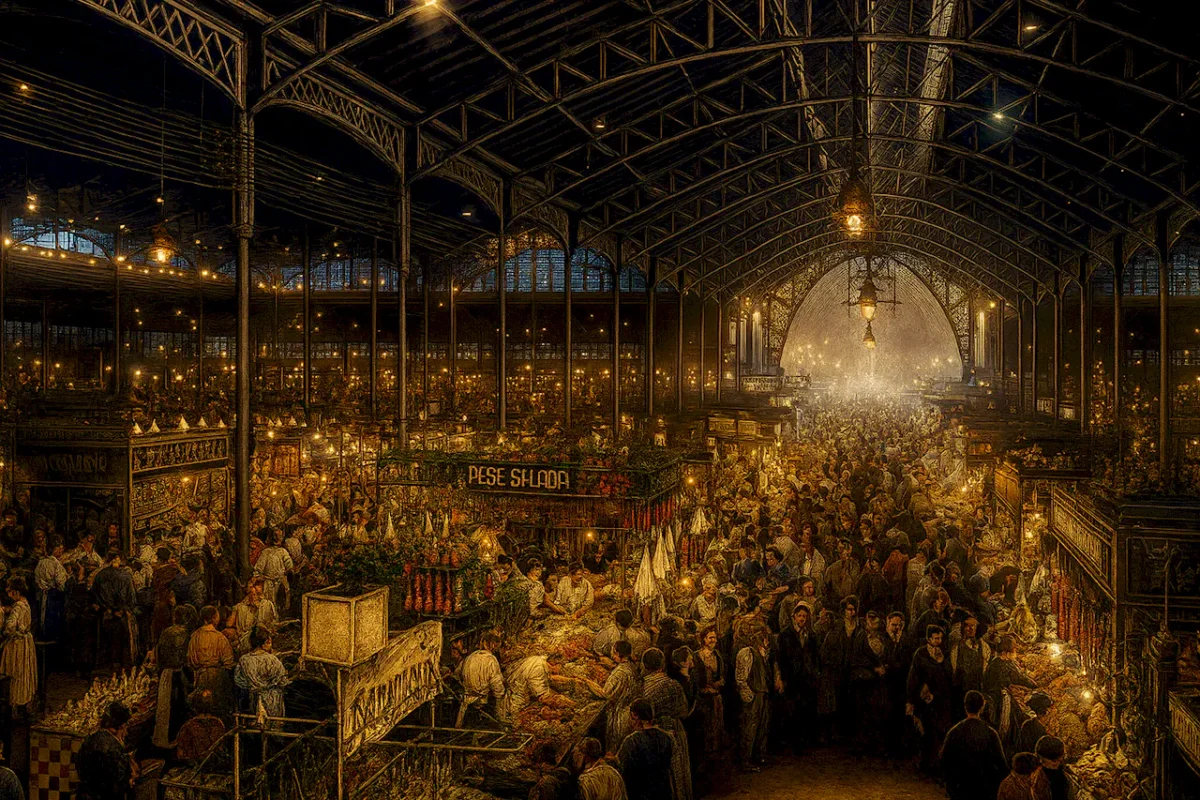 История - Рынок Бокерия (Mercado de San José) в Барселоне