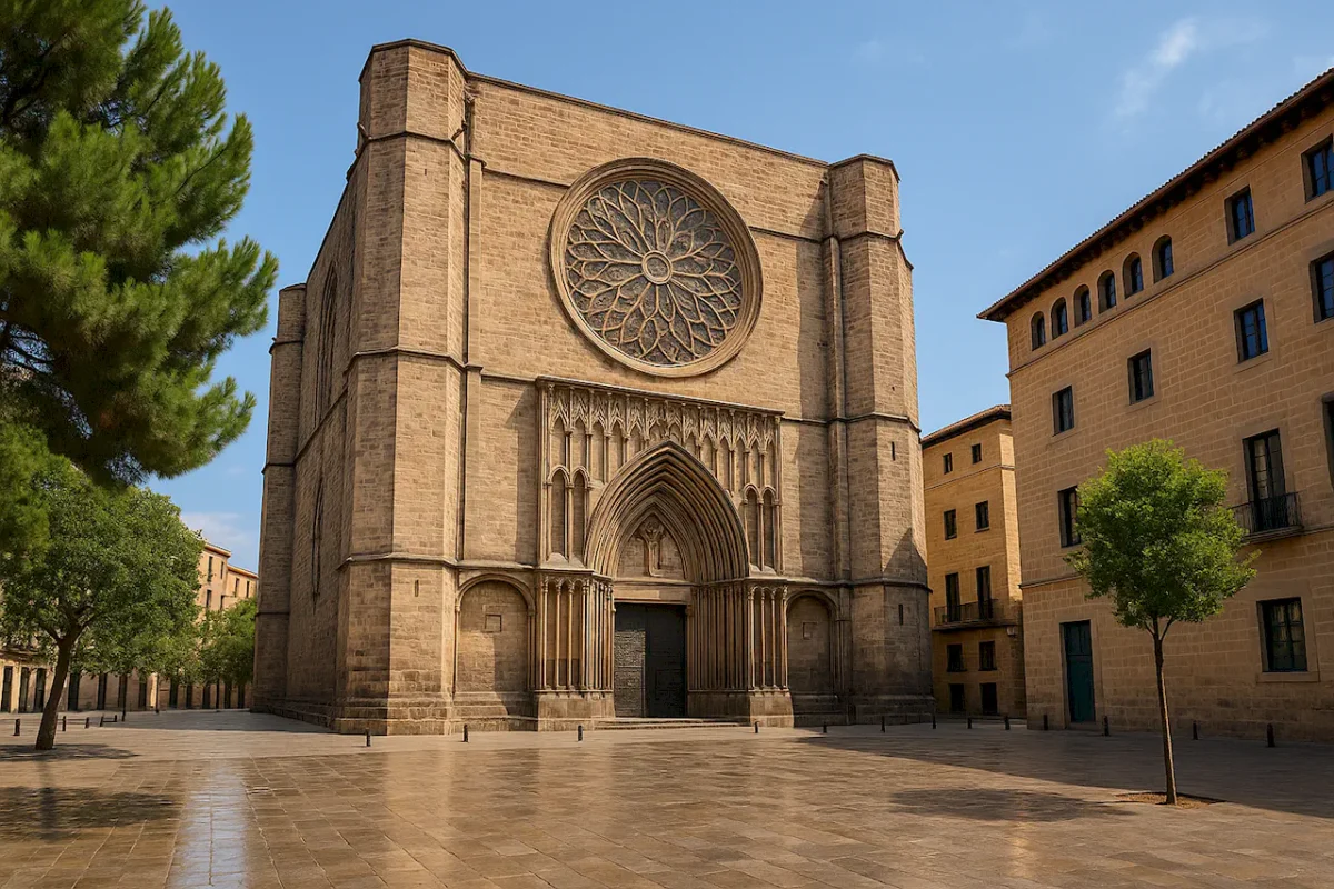 Санта-Мария-дель-Пи (Santa Maria del Pi) в Барселоне