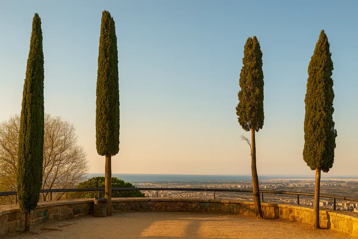 Смотровая площадка Сипресес (Mirador de los Cipreses) в Барселоне