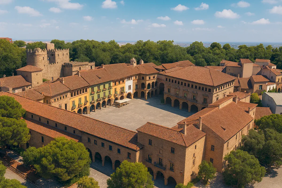 Испанская деревня (Poble Espanyol) в Барселоне