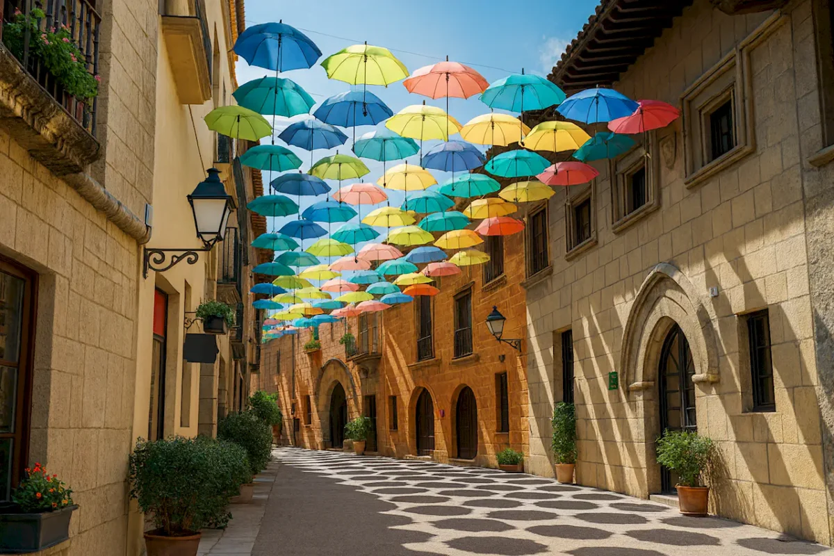 Испанская деревня (Poble Espanyol) в Барселоне