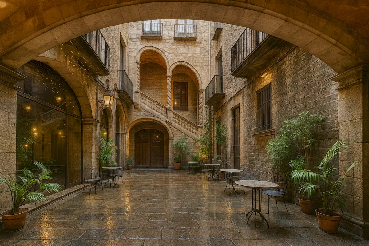Палау Дальмасес (Palau Dalmases) Баоселона
