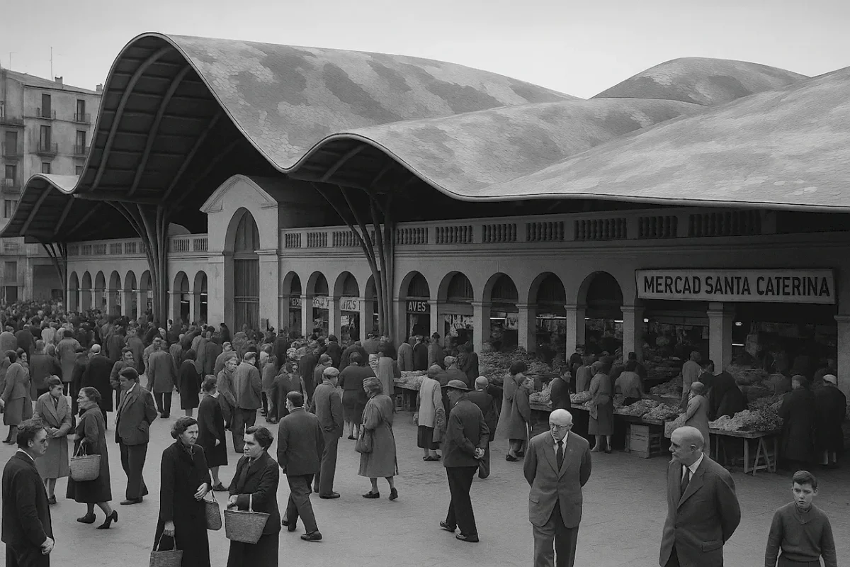 История - Рынок Санта-Катерина (Mercado de Santa Catalina) в Барселоне