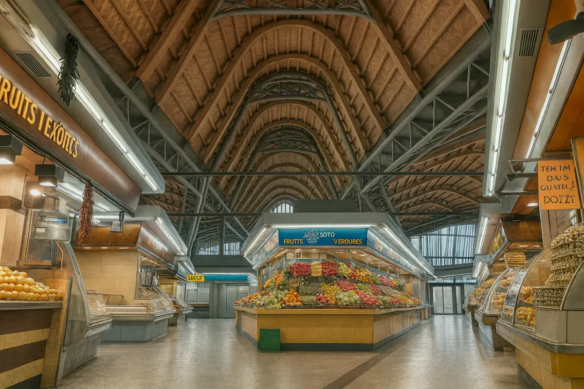 Рынок Санта-Катерина (Mercado de Santa Catalina) в Барселоне