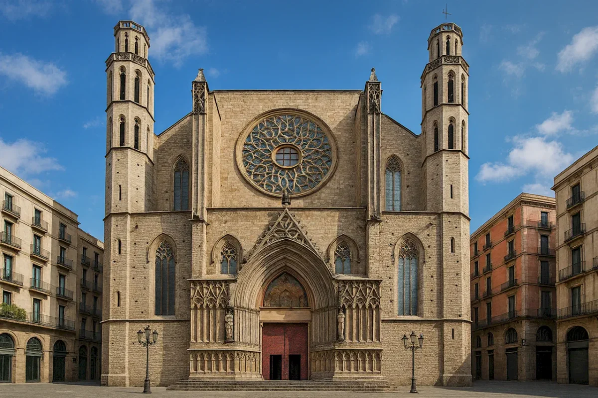 Санта-Мария-дель-Мар (Basílica de Santa María del Mar) в Барселоне