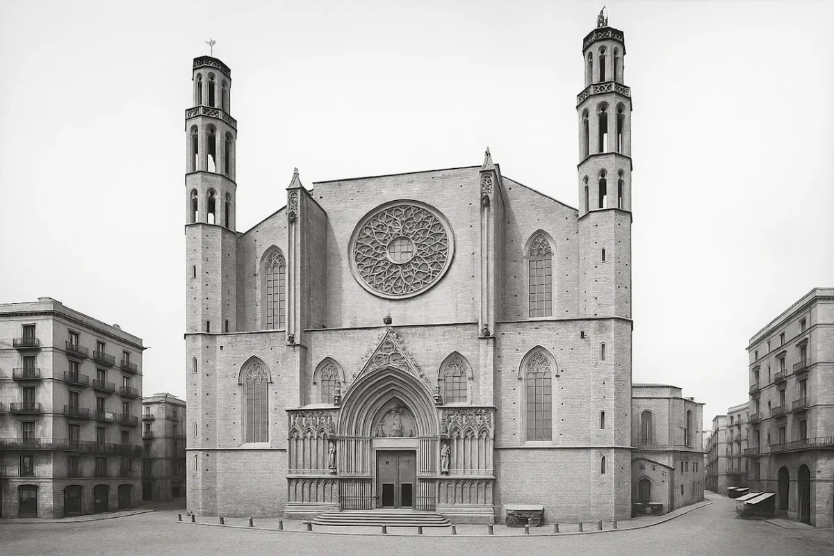 История - Санта-Мария-дель-Мар (Basílica de Santa María del Mar) в Барселоне