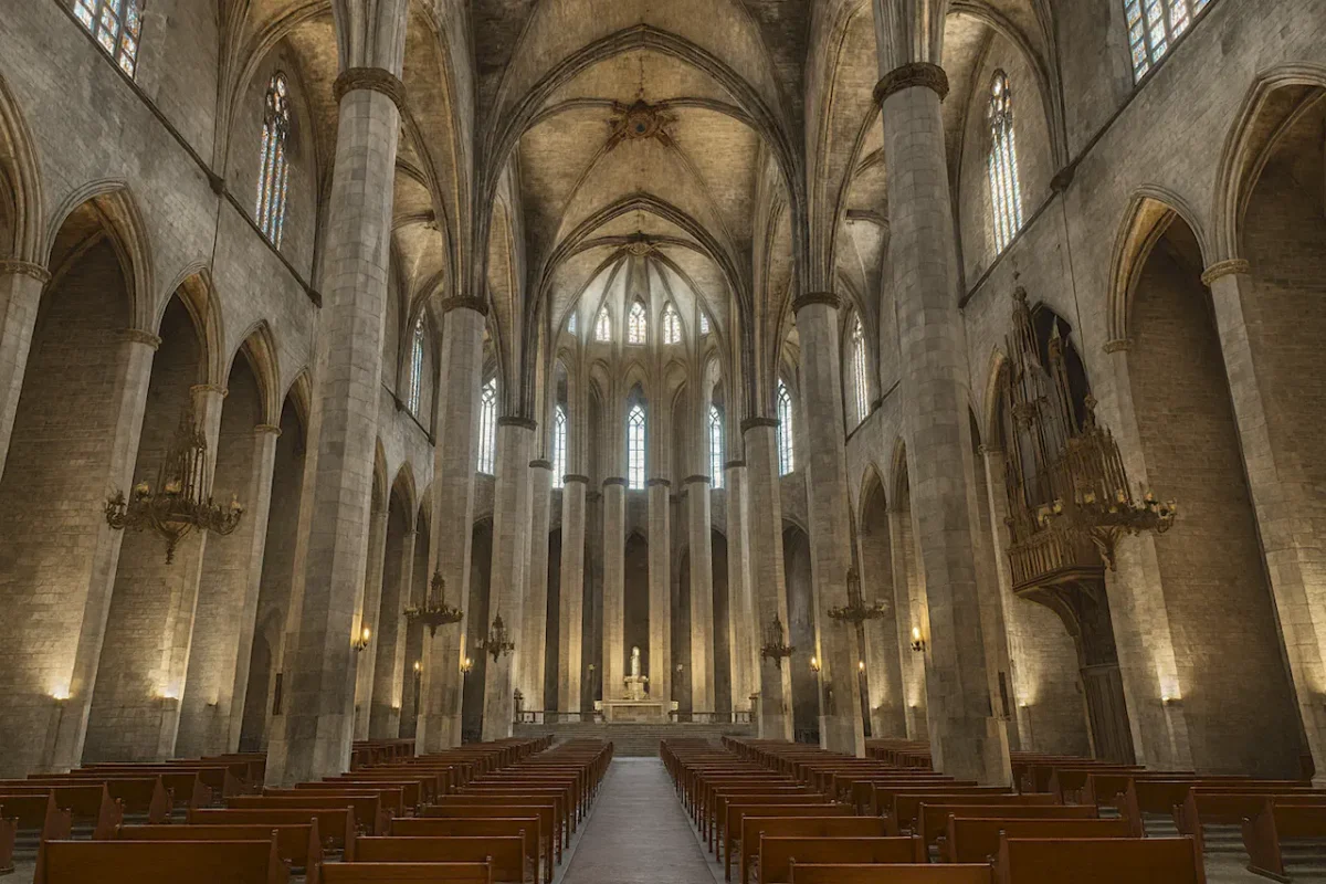 Санта-Мария-дель-Мар (Basílica de Santa María del Mar) в Барселоне