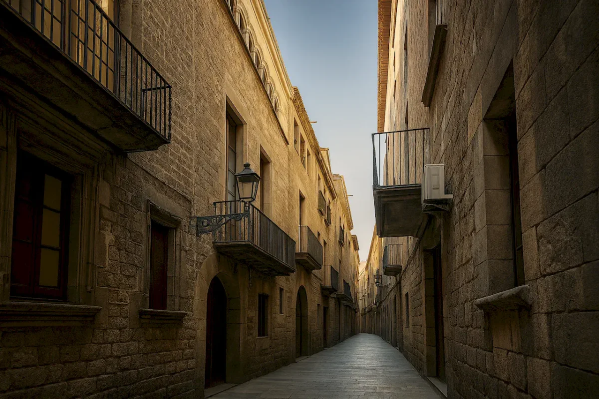 Улица Монткада (Carrer Montcada) в Барселоне