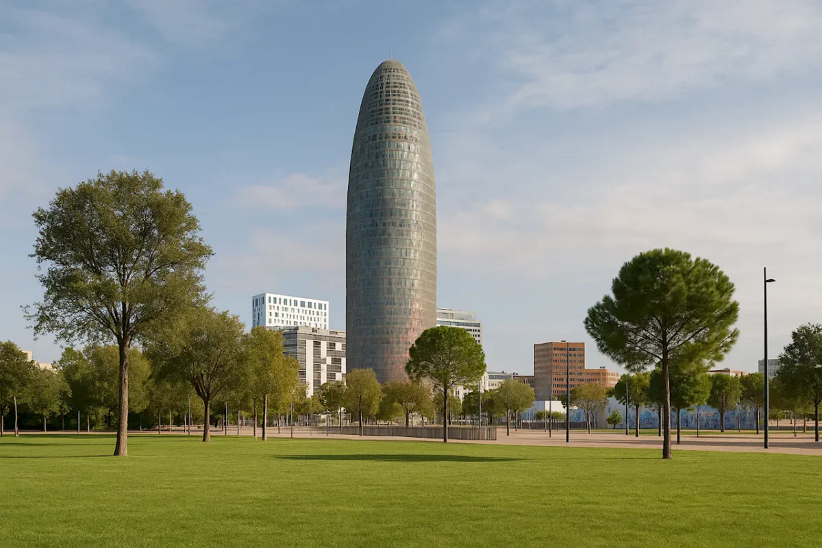 Башня Агбар (Torre Glòries) в Барселоне