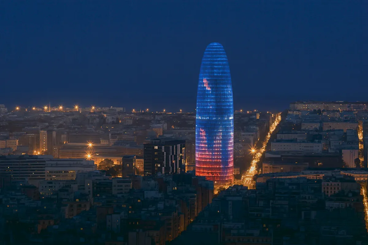 Башня Агбар (Torre Glòries) в Барселоне