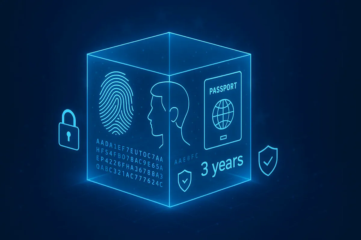 Защищенная база данных EES с биометрической информацией путешественников в Европе