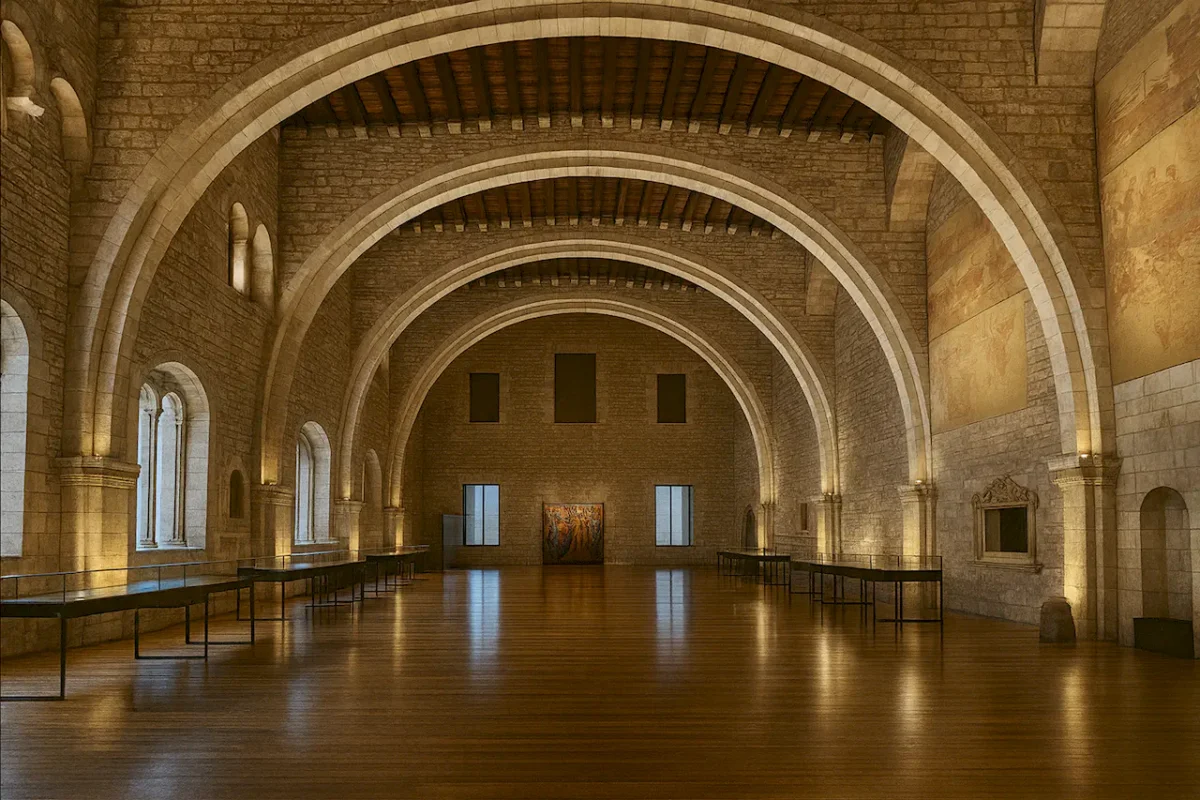 Saló del Tinell - MUHBA Plaça del Rei | Museu Historia de Barcelona
