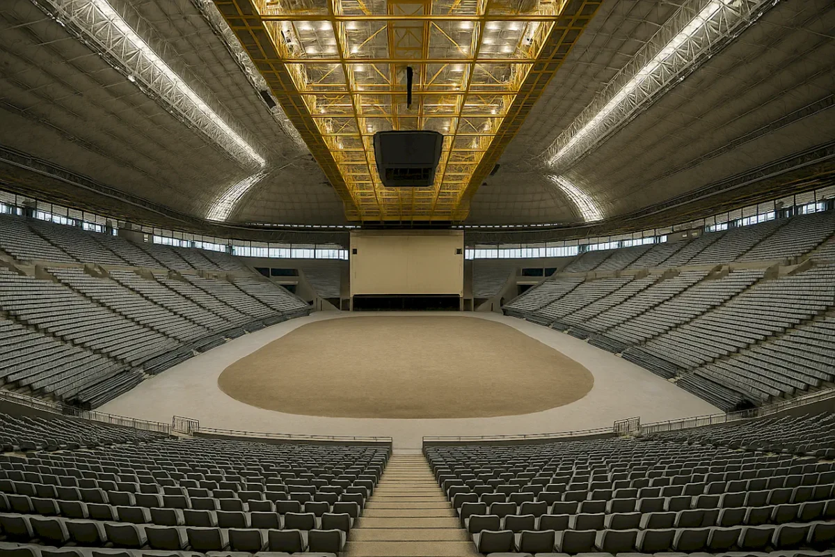 Дворец Святого Георгия — Палау Сант Жорди (Palau Sant Jordi) в Барселоне